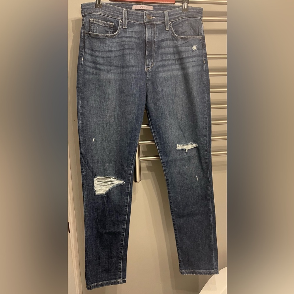 JOE’S JEANS LARA SLIM FIT STRAIGHT LEG JEANS SIZE 33 EUC